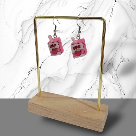 🍓Strawberry Milk Earrings🍓(2-A017)-Jewelry for Women - Picture 5 of 6